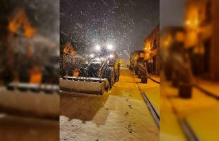 Mardin Büyükşehir Belediyesinden karla mücadele...