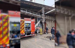 Mardin’de mısır kurutma tesisinde yangın