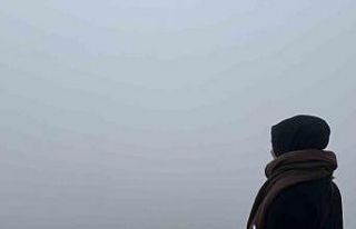 Mardin’de sis, yağmur ve rüzgar günlük hayatı...