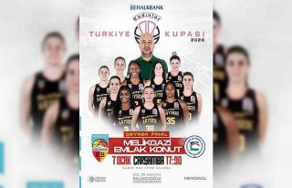 Melikgazi’nin Türkiye Kupası Çeyrek Finali’nde...