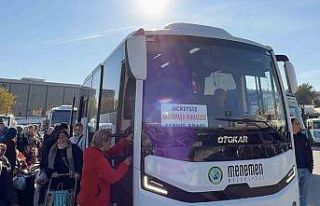 Menemen’de ücretsiz ringler vatandaşı memnun...