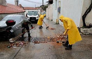 Menteşe Belediyesi ekiplerinden, 24 saatlik kesintisiz...