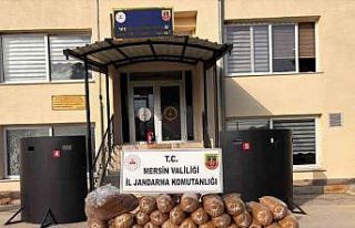 Mersin’de 335 kilo kaçak tütün ele geçirildi