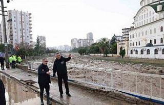 Mersin’deki selden geriye bu görüntüler kaldı:...