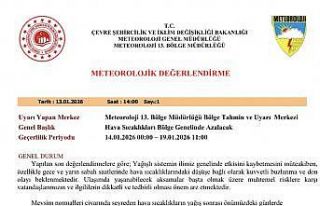 Meteorolojiden 5 il için buzlanma ve don uyarısı