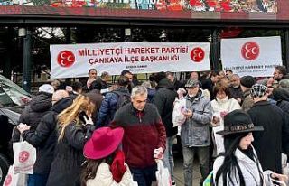 MHP Çankaya’dan Miraç Kandili’nde kandil simidi...