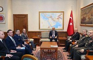 Milli Savunma Bakanı Güler, ABD Büyükelçisi ve...