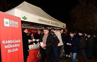 Miraç Kandili’nde Osmangazi’de gönüller bir...