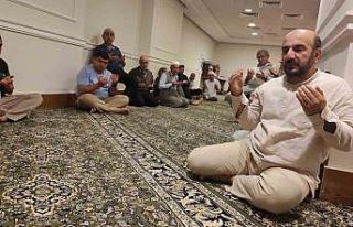 Miraç kandilini kutsal topraklarda idrak ettiler