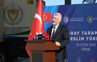 Mobil X-Ray Tarama Sistemi Teslim Töreni Lefkoşa’da...