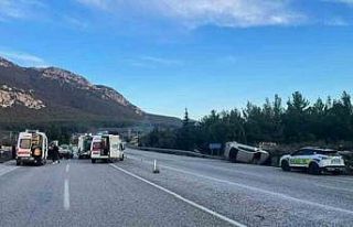 Muğla-Denizli karayolunda kaza: 5 yaralı