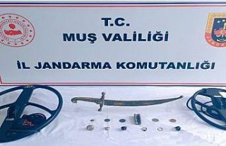 Muş’ta tarihi eser kaçakçılığı