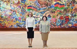 NATO Genel Sekreter Yardımcısı Shekerinska, Azerbaycan...