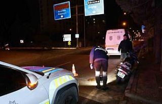 Nevşehir’de devrilen motosikletin sürücüsü...