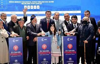 Niğde’de 2 bin 604 sosyal konutun hak sahipleri...