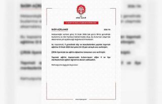 Niğde’de buzlanma nedeniyle taşımalı eğitime...