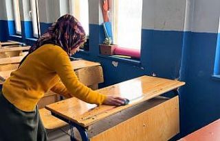 Öğrenciler gelmeden hijyen seferberliği: Yüksekova...