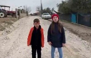 ‘Okula gidip gelemiyorum, sokakta kardeşlerimle...