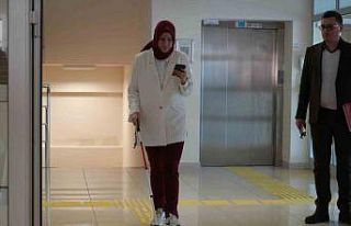 OMÜ’de görme engelliler için yapay zekâ destekli...