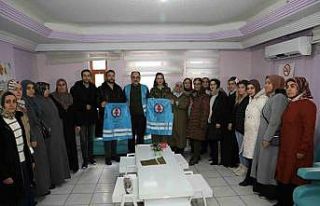 Onkoloji hastalarına dayanışma ve destek ziyareti