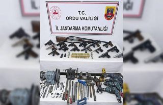 Ordu’da yasadışı silah operasyonu