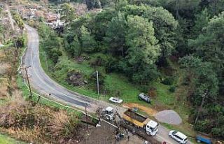 Ortaca Tepearası Mahallesi’ndeki içme suyu hattı...