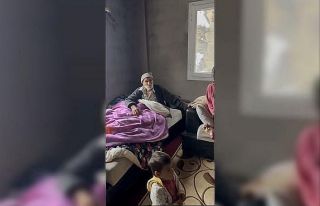 Osmaniye’de kardan yolu kapanan köydeki 2 hasta...