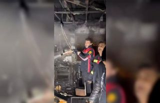 Osmaniye’de müstakil evde çıkan yangın söndürüldü