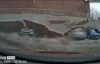 Otoparkta yaşanan facianın görüntüleri ortaya...