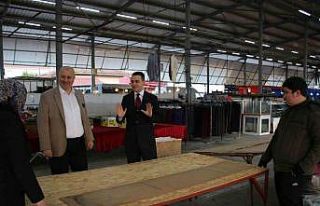 Pazarcı esnafını dinlediler