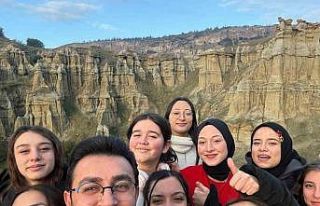 Pazarlar Spor Liseli 20 gencin 12 saatlik keşif mesaisi