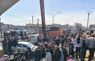 Rakka’da aileler, SDG’nin kalkan olarak kullandığı...