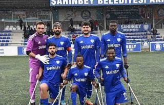 Şahinbey Ampute’den farklı galibiyet 7-0