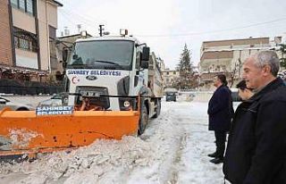 Şahinbey Belediyesi ekipleri 7/24 sahada
