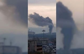 Sakarya Şehir Hastanesi inşaatında yangın