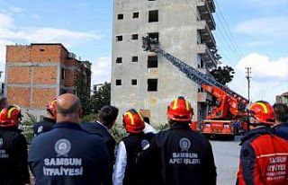 Samsun itfaiyesi 5 bin 119 can kurtardı