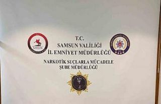 Samsun’da 4 bin 410 adet sentetik ecza ele geçirildi