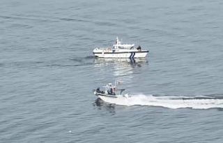 Samsun’da havadan ve denizden kaçak avcılık denetimi