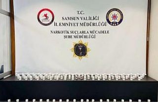 Samsun’da uyuşturucu hap ele geçirildi: 4 gözaltı