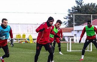 Samsunspor’da, Gençlerbirliği maçının hazırlıkları...