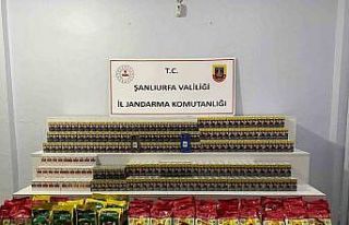 Şanlıurfa’da 9 bin 170 paket gümrük kaçağı...