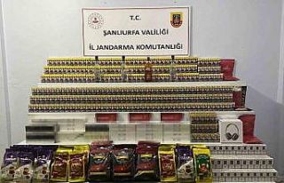 Şanlıurfa’da 9 bin 440 paket gümrük kaçağı...