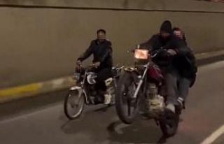 Şanlıurfa’da trafiği tehlikeye atan motosikletliye...