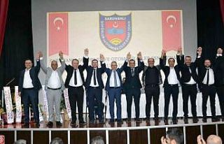 Sarıhanlı Şoförler Odasında Başkan Bilek güven...