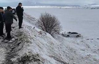 Sarıkamış’ta trafik kazası: 1 yaralı
