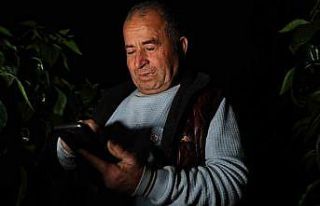 Seralarda dona karşı sıcaklıklar cep telefonundan...