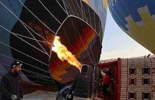 Sıcak hava balonlarına rüzgar engeli