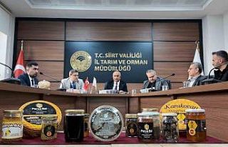 Siirt balında markalaşma ve çeşitlilik toplantısı