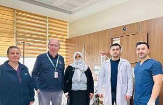 Siirt’te rutin kontrol hayat kurtardı