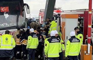 Silivri Kuzey Marmara Otoyolu’nda feci kaza: Yolcu...